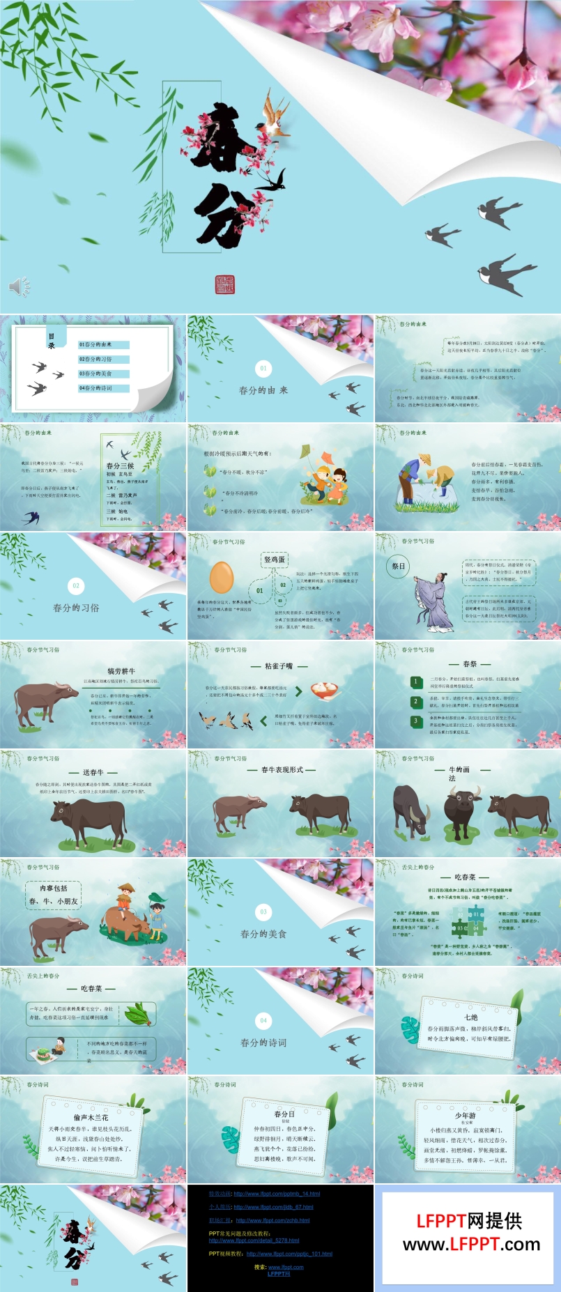 关于春分ppt