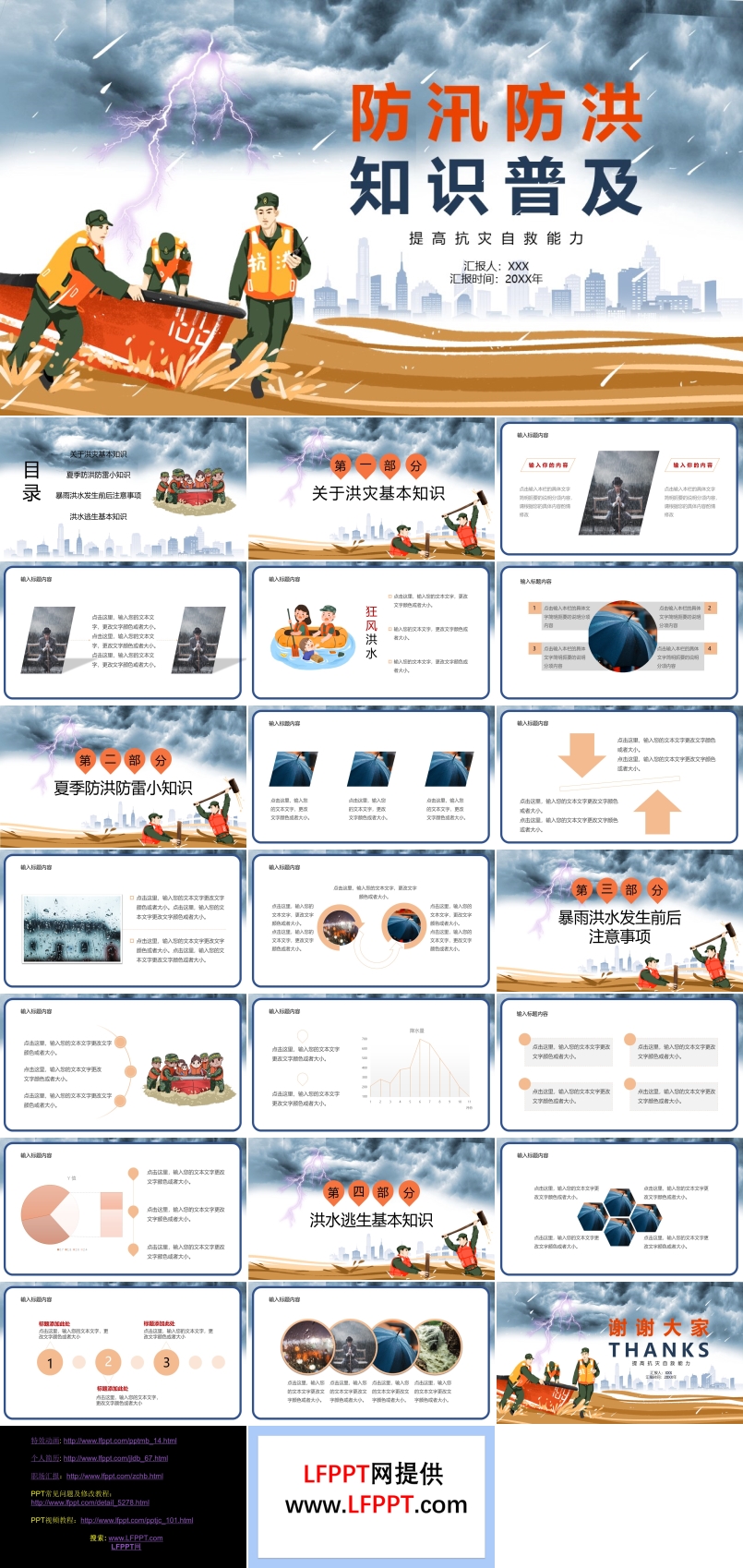 夏季防汛防洪知識(shí)PPT課件