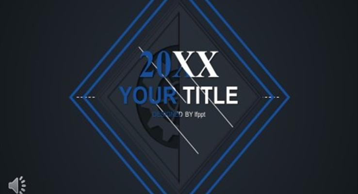 欧美风公司介绍ppt模板