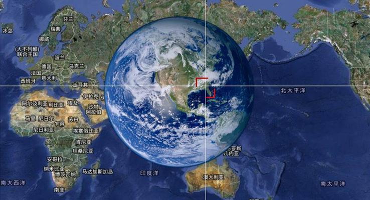 动态坐标定位动画ppt模板