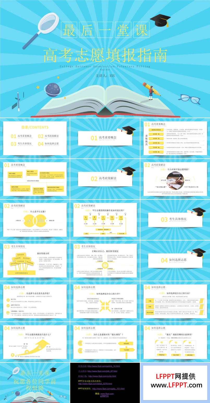 高考志愿填报指南PPT课件
