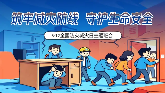 筑牢减灾防线守护生命安全主题班会PPT含讲稿