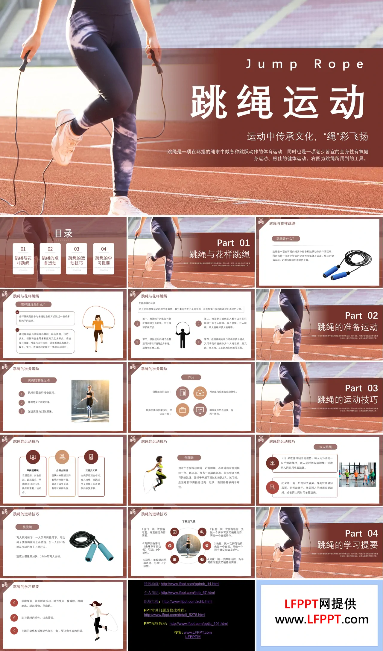 跳绳运动培训课件PPT