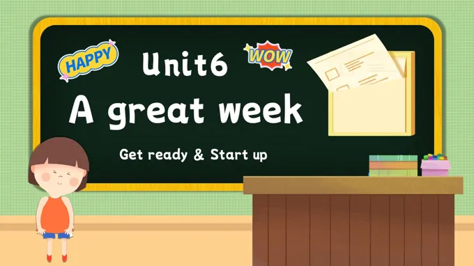 Unit6 第1课时Get ready Start up 外研三年级英语下册PPT课件含教案
