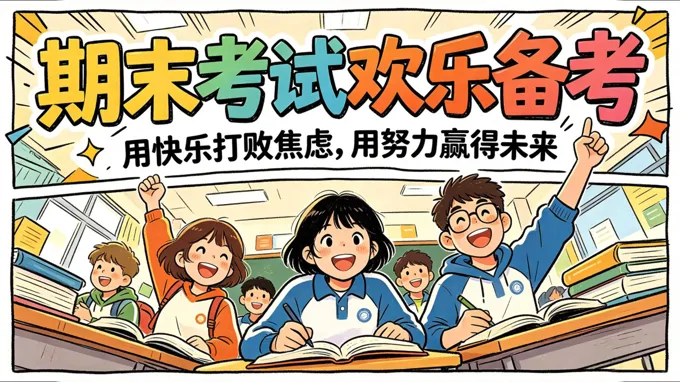 期末考试欢乐备考主题班会PPT含讲稿