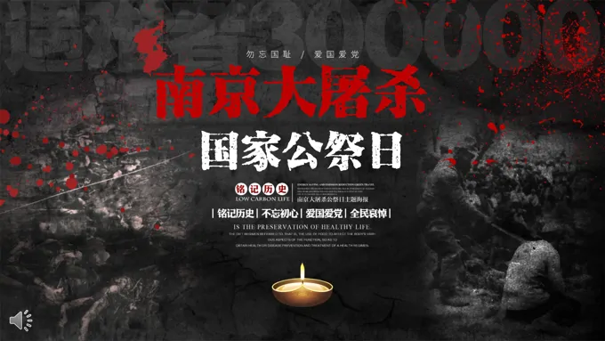 国家公祭日PPT课件
