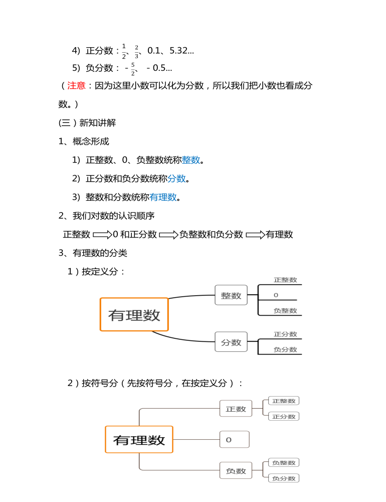 有理数教案