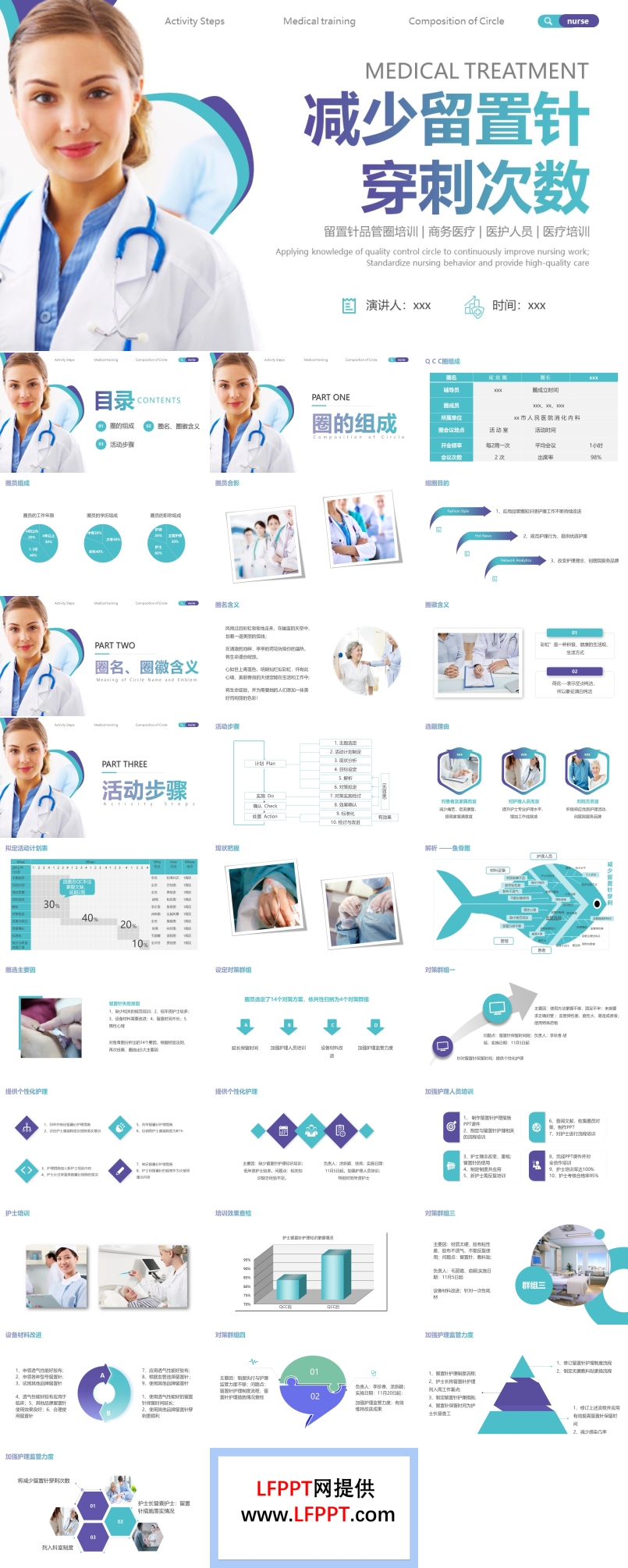 减少留置针穿刺次数PPT