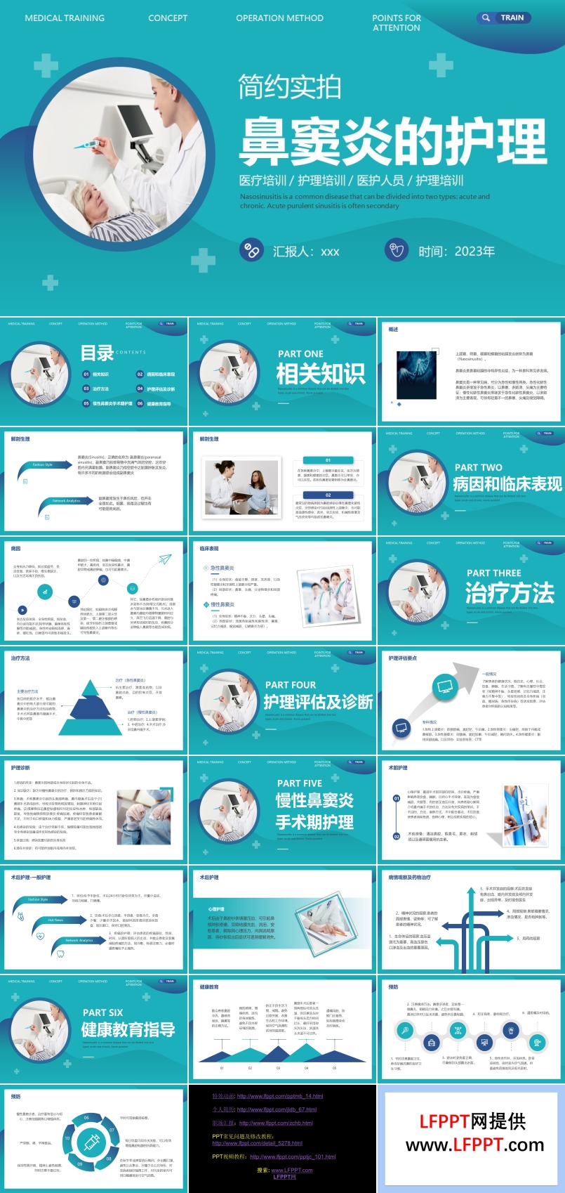 鼻窦炎的护理PPT