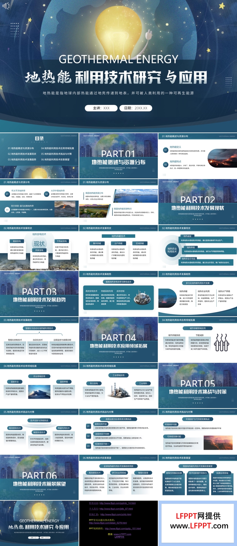 地热能利用技术研究与应用PPT课件