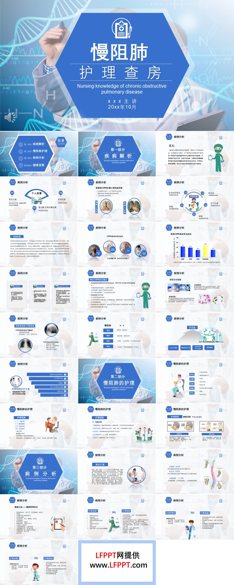 慢性阻塞性肺疾病护理查房PPT