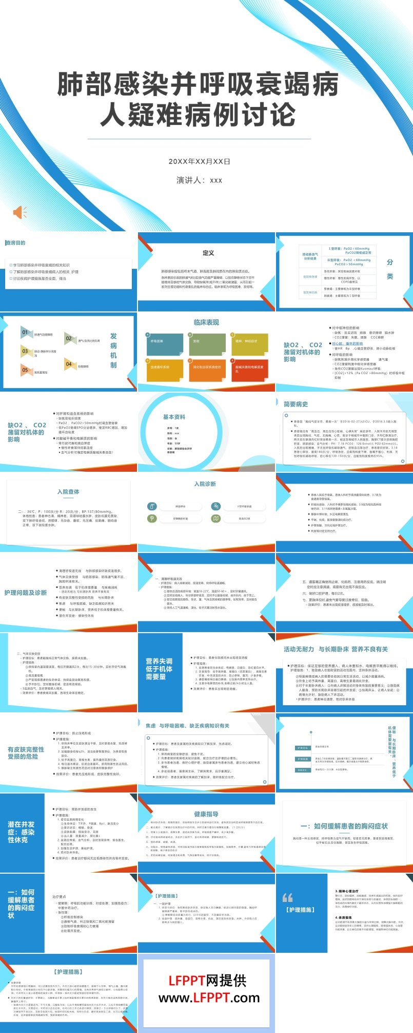 肺部感染并呼吸衰竭病人的疑难病例讨论PPT课件