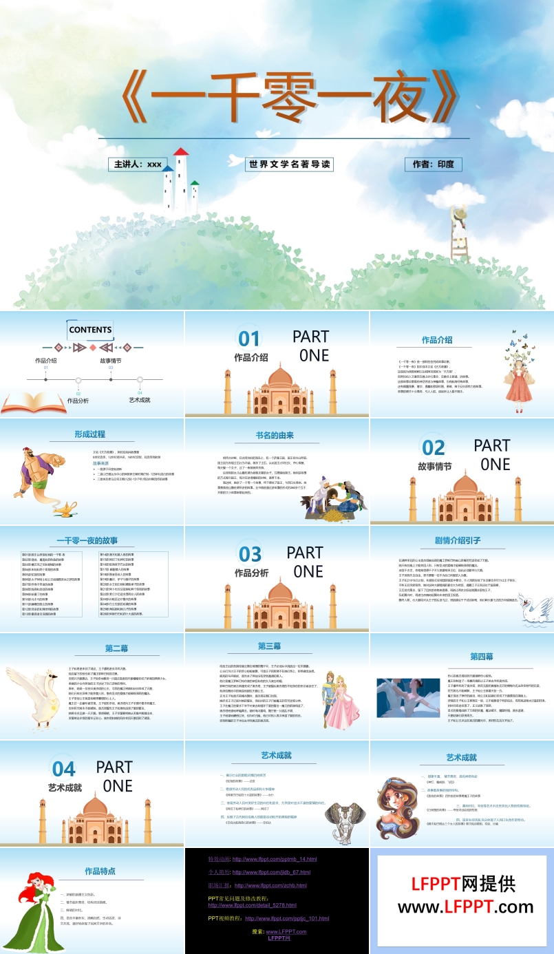 《一千零一夜》的故事ppt课件