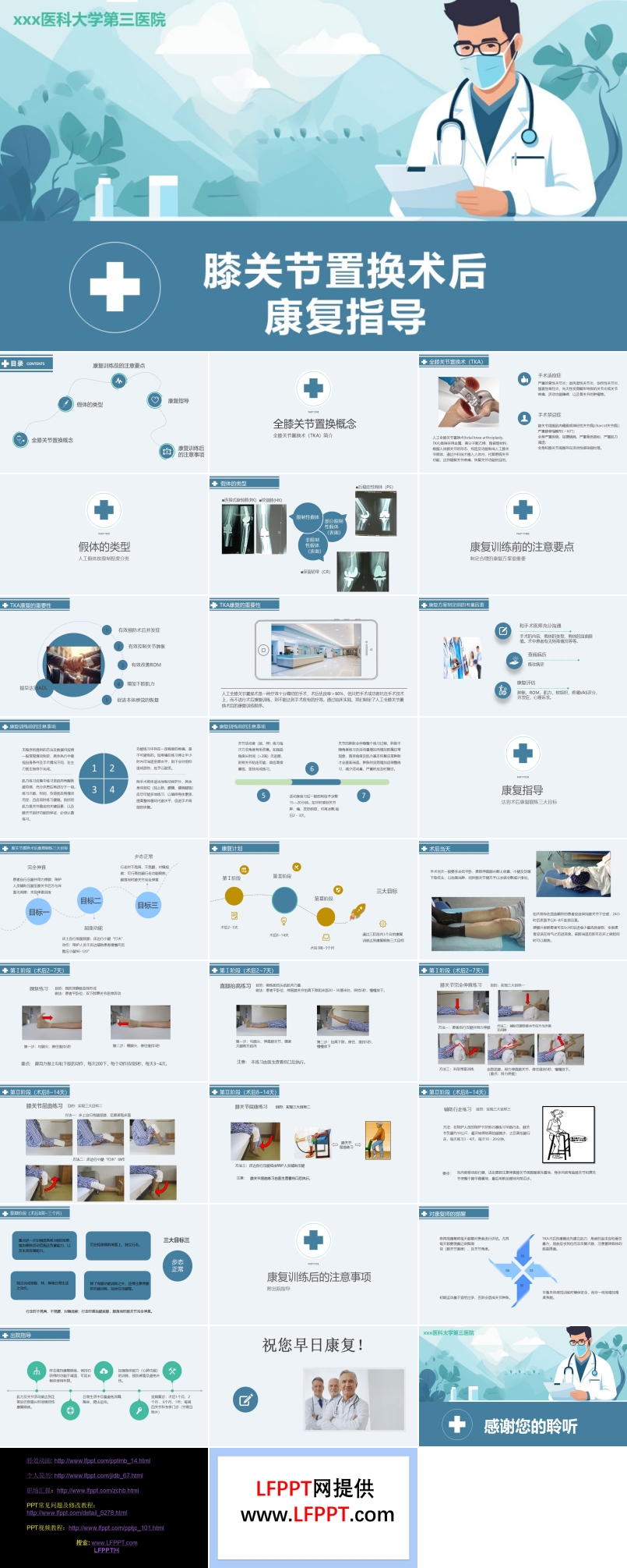 膝关节置换术后的康复训练ppt课件