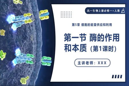 5.1.1酶的作用和本质高一人教生物上册必修一PPT课件含教案