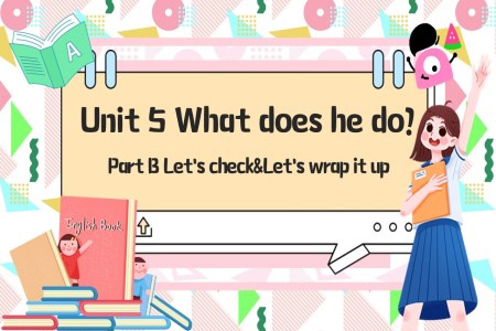 Part BLet's check&Let's wrap it up人教六年级英语上册Unit5第6课时PPT课件含教案