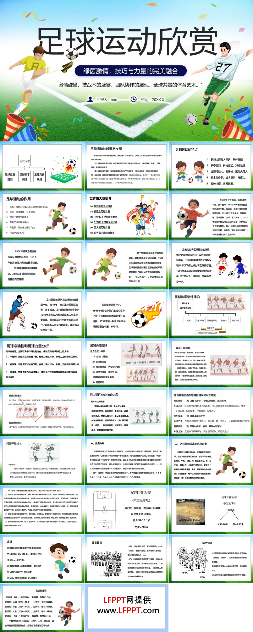 足球运动知识PPT课件含讲稿