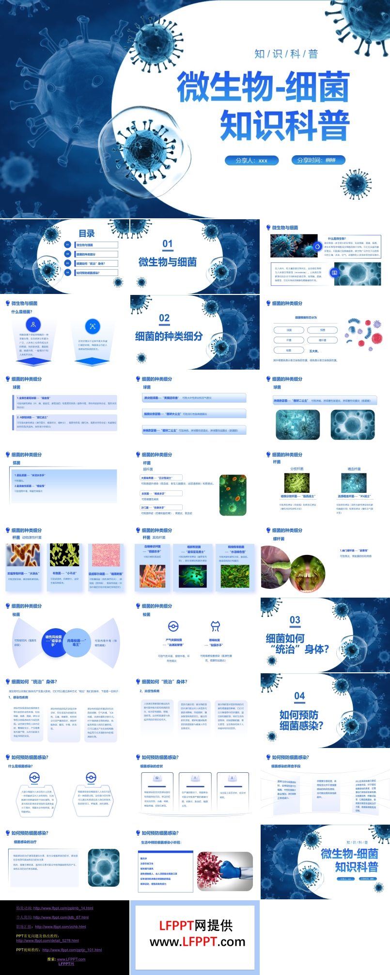 微生物细菌知识科普PPT课件含讲稿