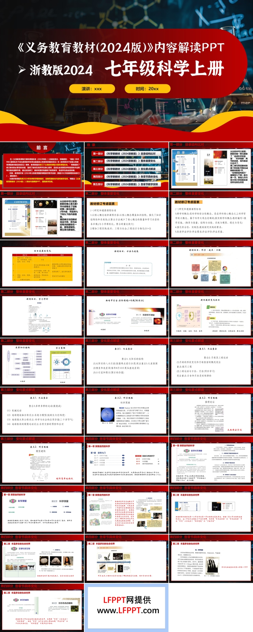 七年级科学上册（浙教版2024）-【新教材解读】义务教育教材内容解读课件PPT含讲稿
