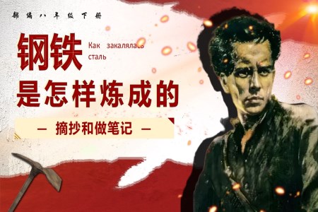 名著导读《钢铁是怎样炼成的》部编八年级语文下册PPT课件含教案