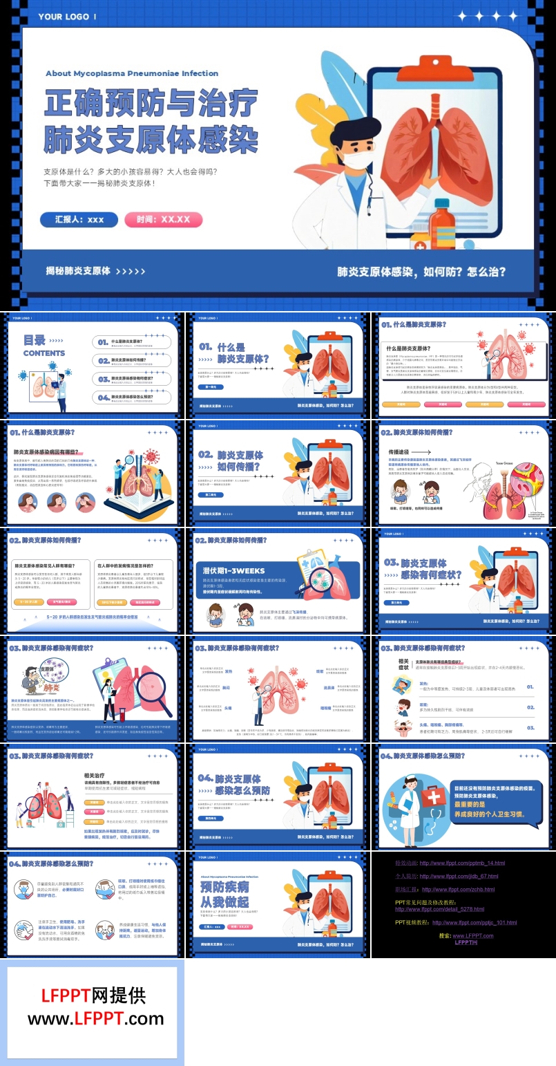 正确预防与治疗肺炎支原体感染PPT含讲稿
