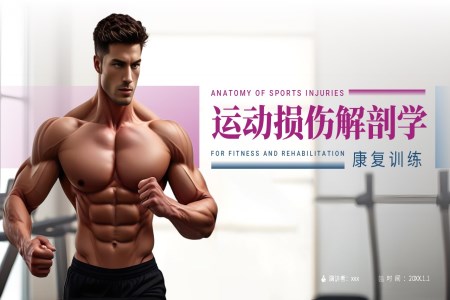 运动损伤解剖学康复训练PPT含讲稿