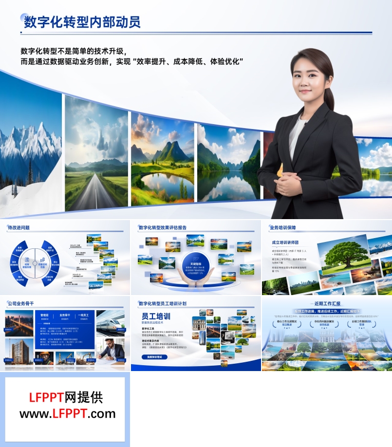 多图排版图片展示PPT【特效动画】