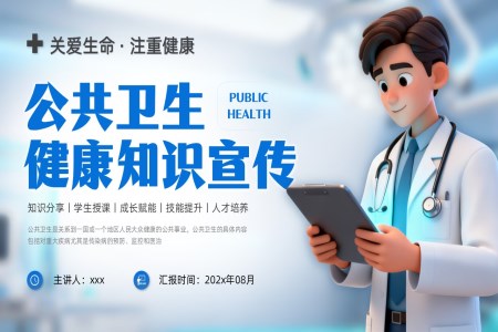 公共卫生健康知识PPT课件含讲稿