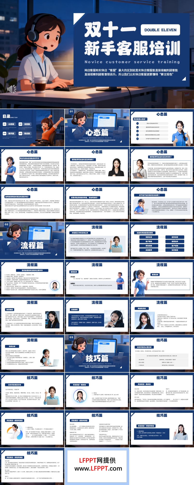 双十一新手客服培训PPT课件含讲稿