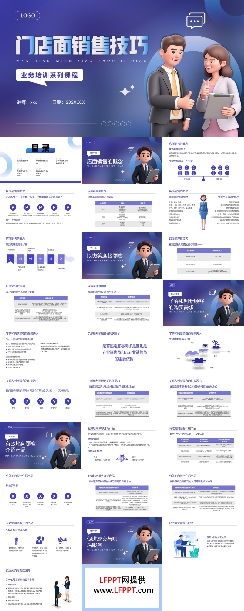 门店面销售技巧培训PPT课件含讲稿