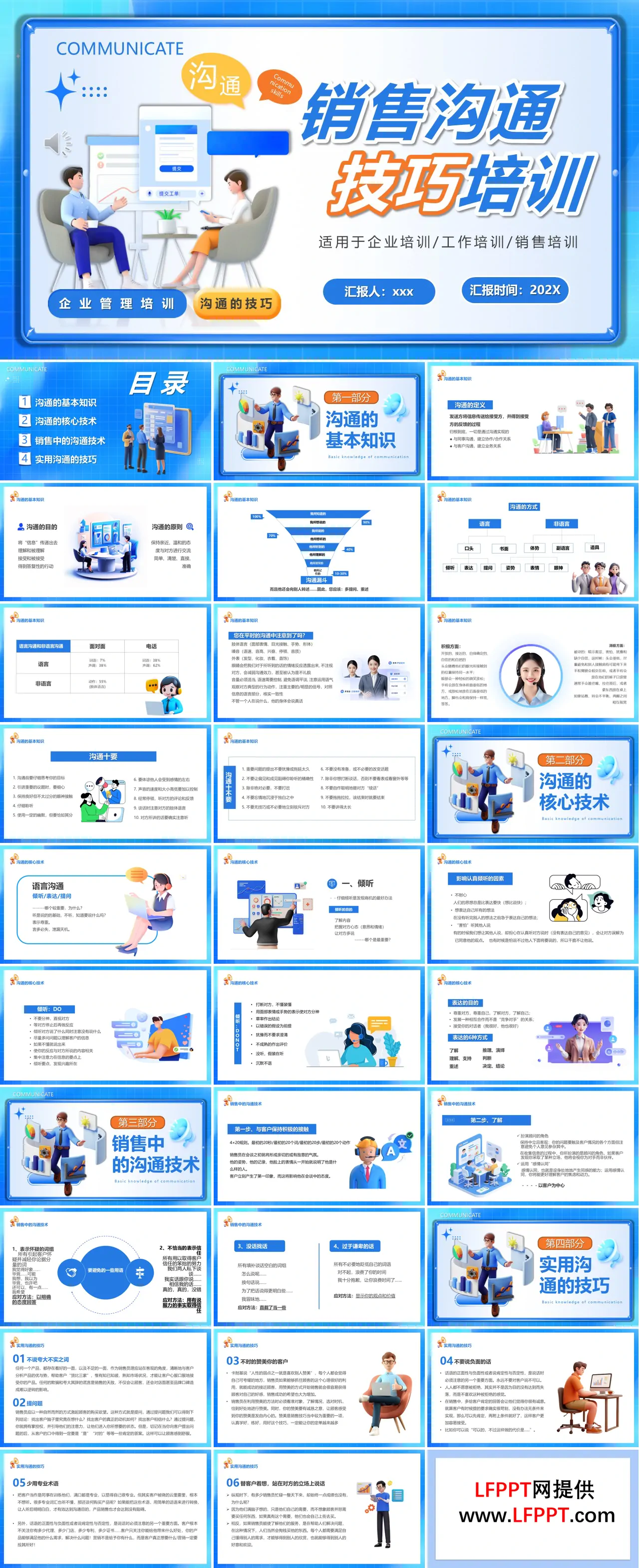 销售沟通技巧培训PPT含讲稿