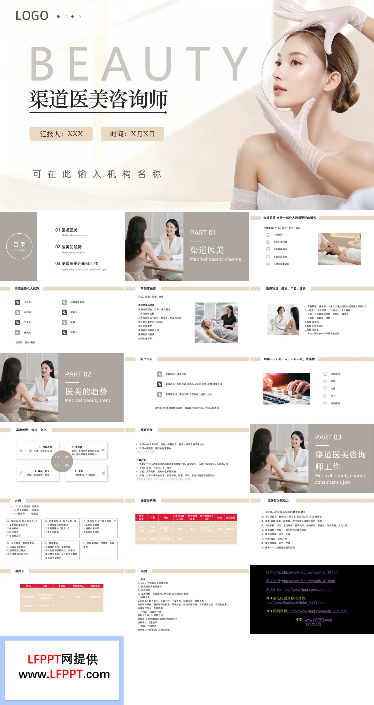 渠道医美咨询师PPT课件含讲稿