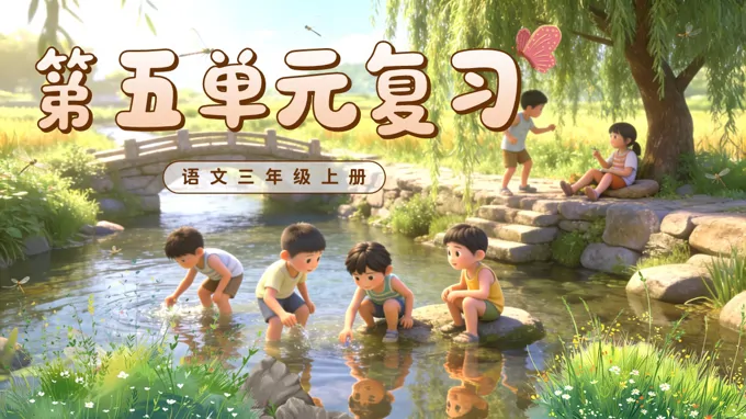 三年级语文上册第五单元复习ppt课件