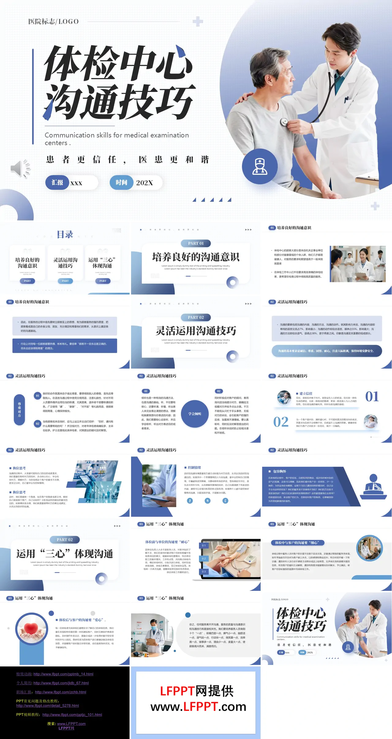 体检中心沟通技巧培训PPT含讲稿