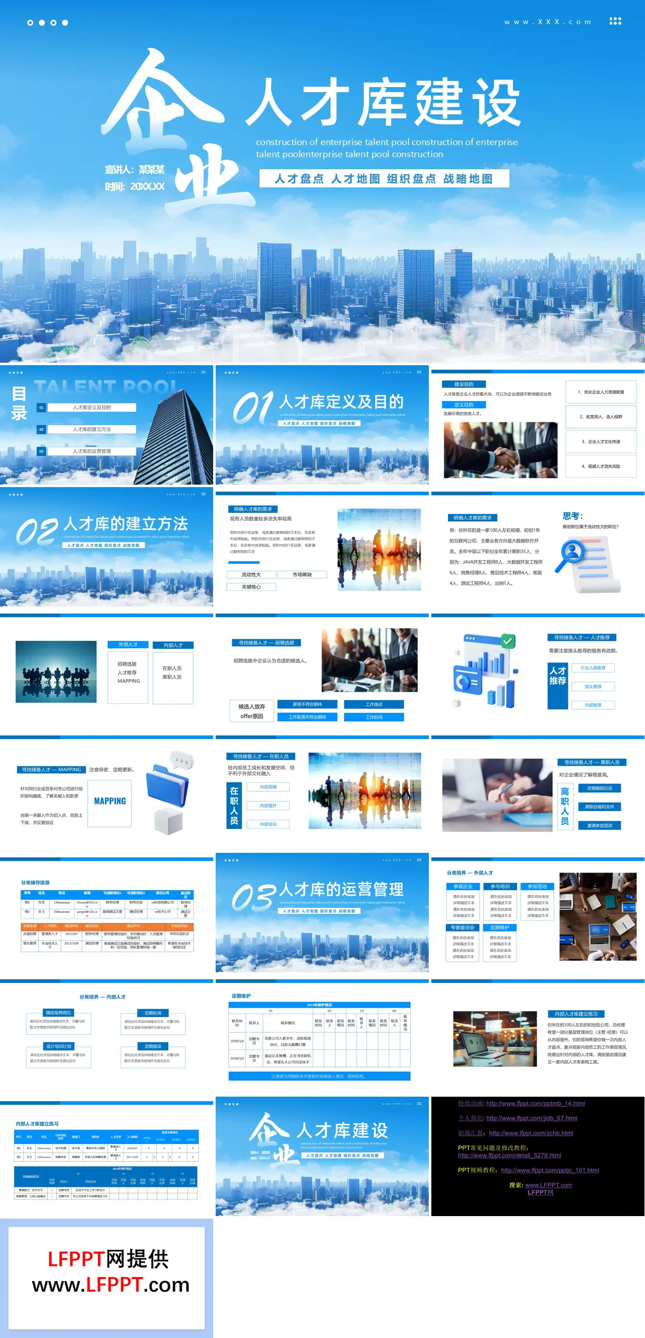 企业人才库建设培训课件PPT含讲稿