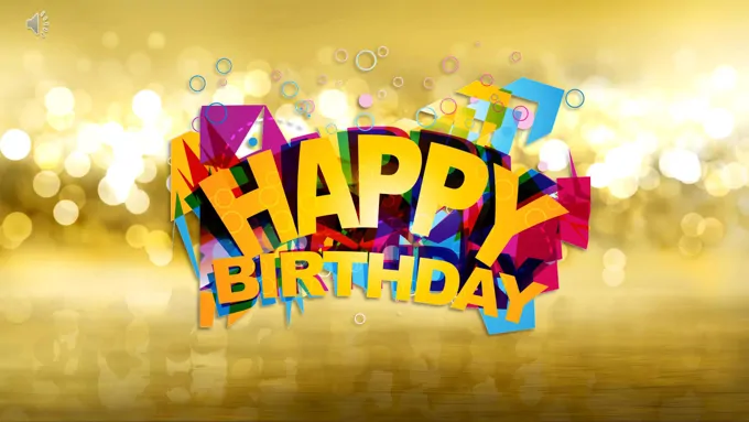 生日祝福PPT模板