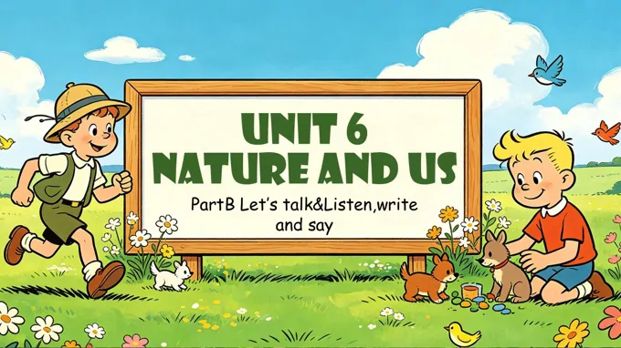 五年级英语上册人教PEP Unit6 第4课时 Part B Let’s talk&Listen,write and say ppt课件(教案)