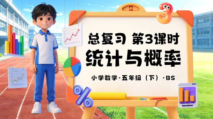 总复习 第3课时 统计与概率（教学课件）五年级数学下册北师大ppt课件（教案+分层作业+学习任务单）