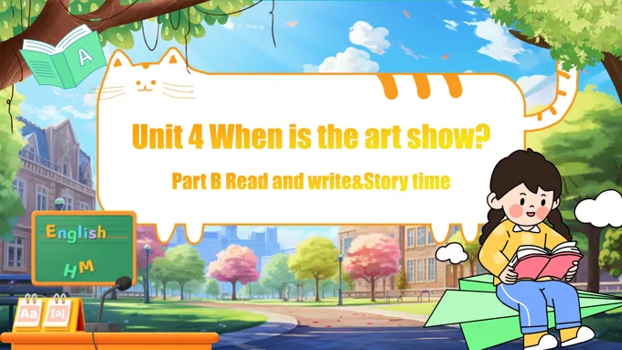 Part B Read and write&Story time人教五年级英语下册Unit4第6课时PPT课件含教案