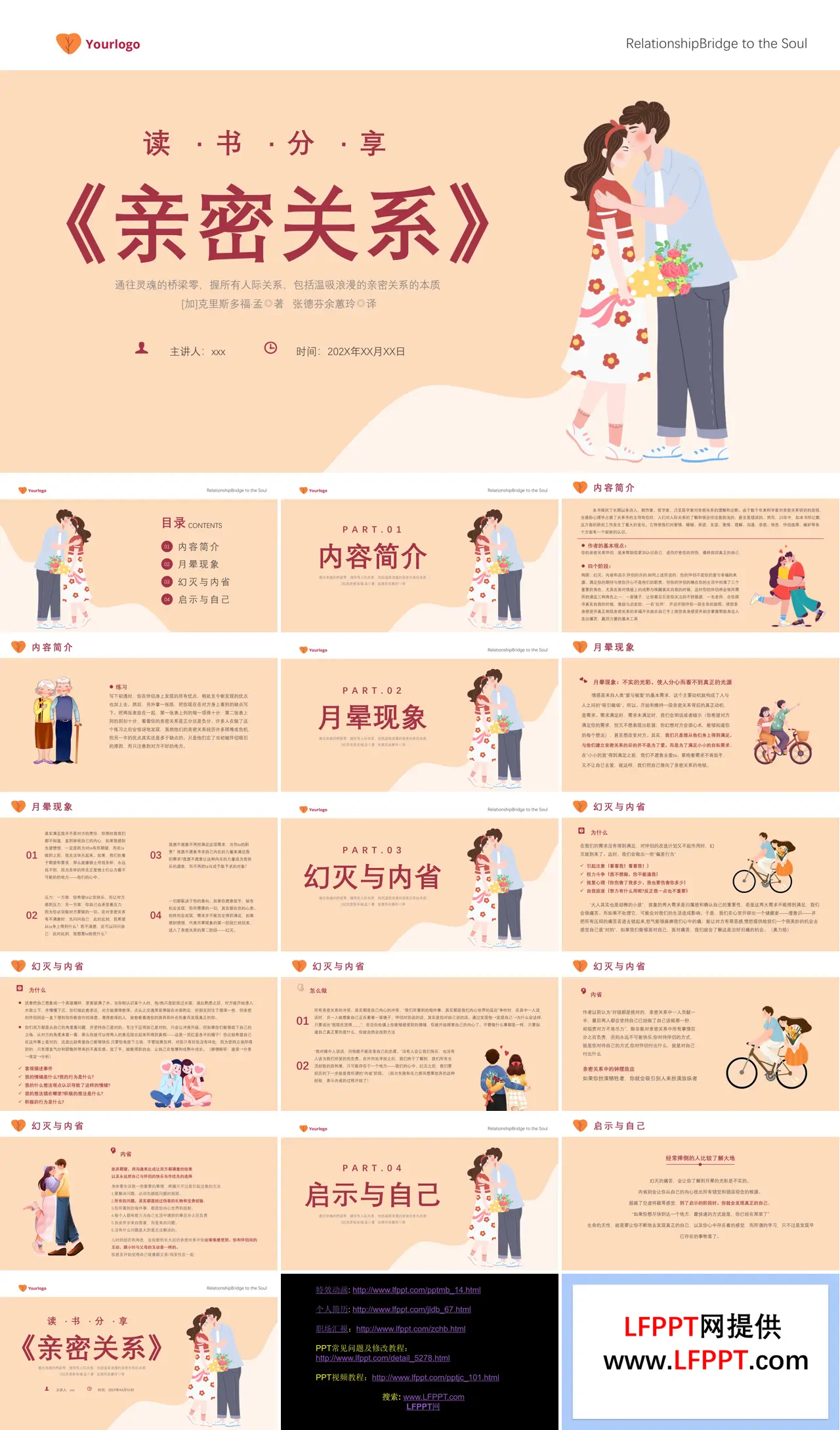亲密关系培训课件心理学课件PPT