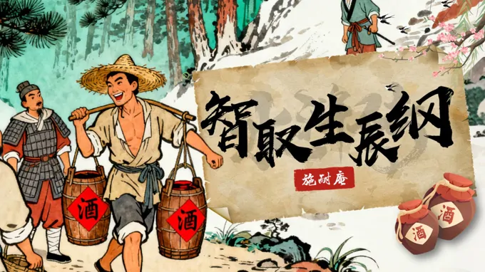 《智取生辰纲》部编语文九年级上册PPT课件含教案