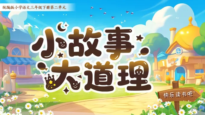三年级语文下册二单元《快乐读书吧：小故事大道理》ppt课件（教案）