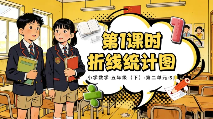 五年级数学下册苏教 第二单元第1课时《单式折线统计图》ppt课件（教案）
