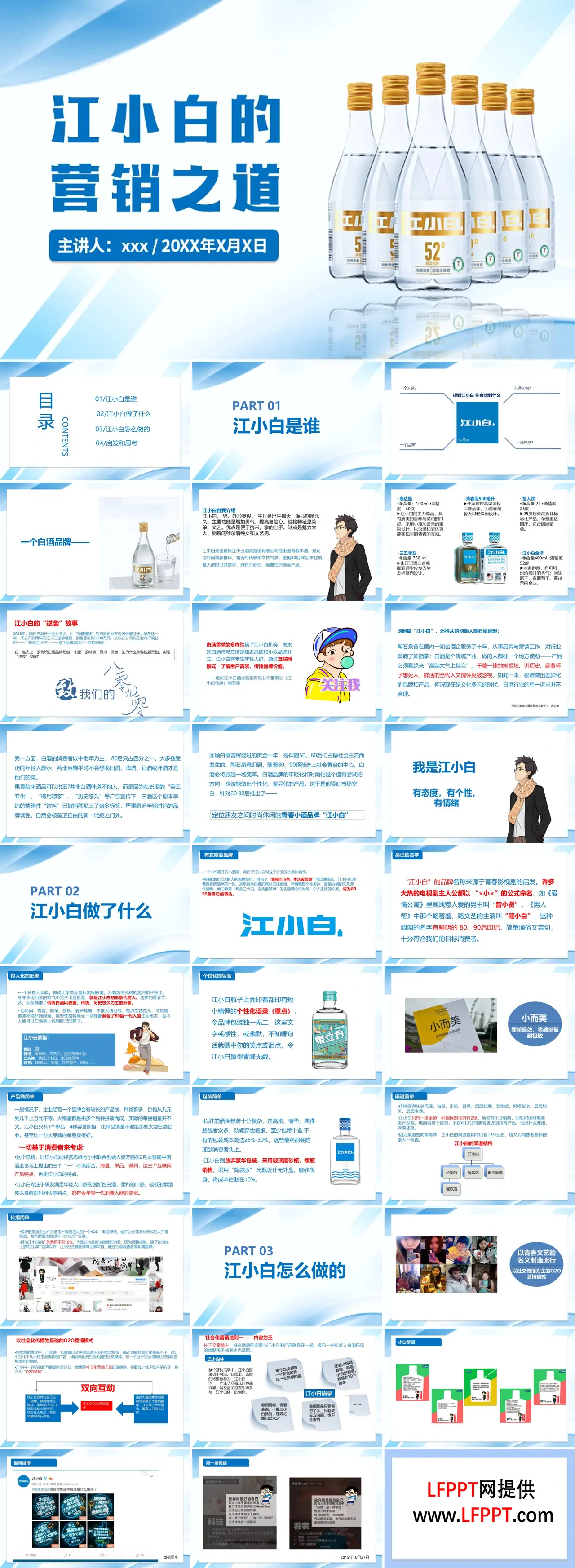 江小白的营销之道营销案例分享PPT课件含讲稿