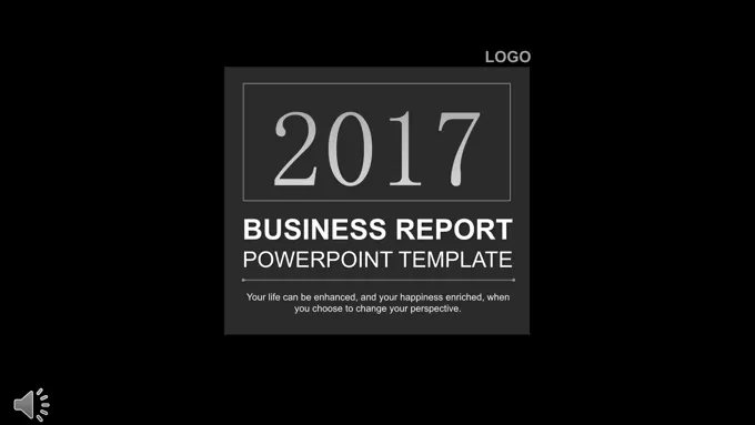 欧美线条风格总结汇报PPT模板