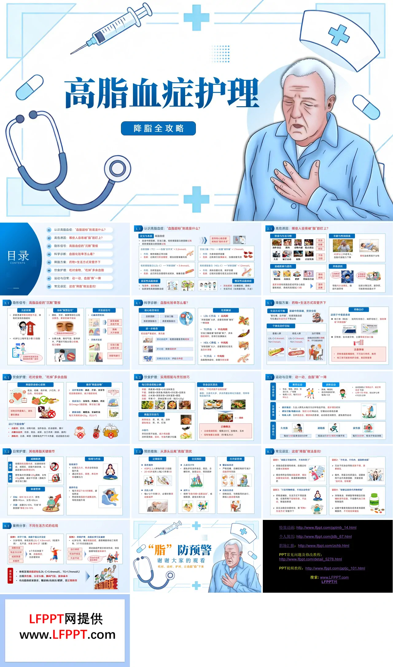 高脂血症护理医疗PPT含讲稿