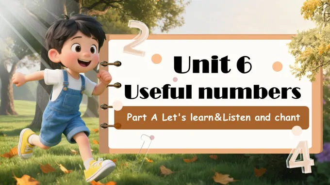 Unit6第2课时Part A Let's learn＆Listen and chant人教三年级英语上册PPT课件含教案