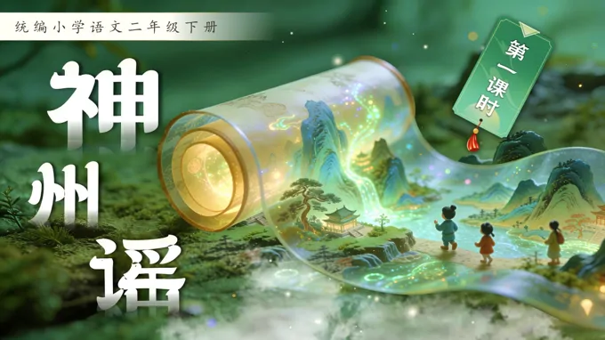 二年级语文下册神州谣PPT课件含教案