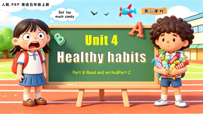 Unit 4 第6课时 Part B Read and write&Part C英语人教PEP版五上新教材（含教案+学习任务单+分层作业）