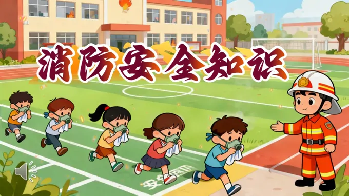 幼儿园消防安全知识培训课件PPT含讲稿